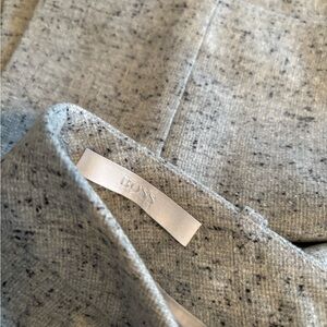 Hugo Boss light gray wool pants